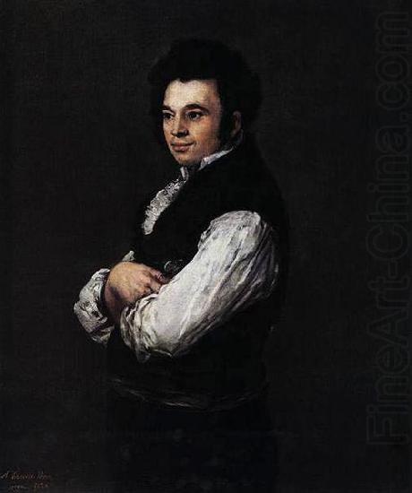 Portrat des Tiburcio Perez y Cuervo, Francisco de Goya